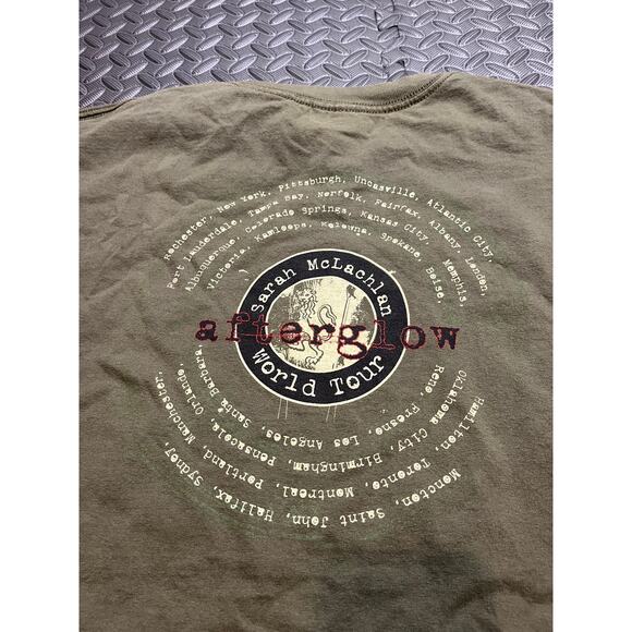 Vintage Band Shirt - Sarah McLachlan Afterglow Tour 2002 Mens 2XL Tee - Picture 5 of 8